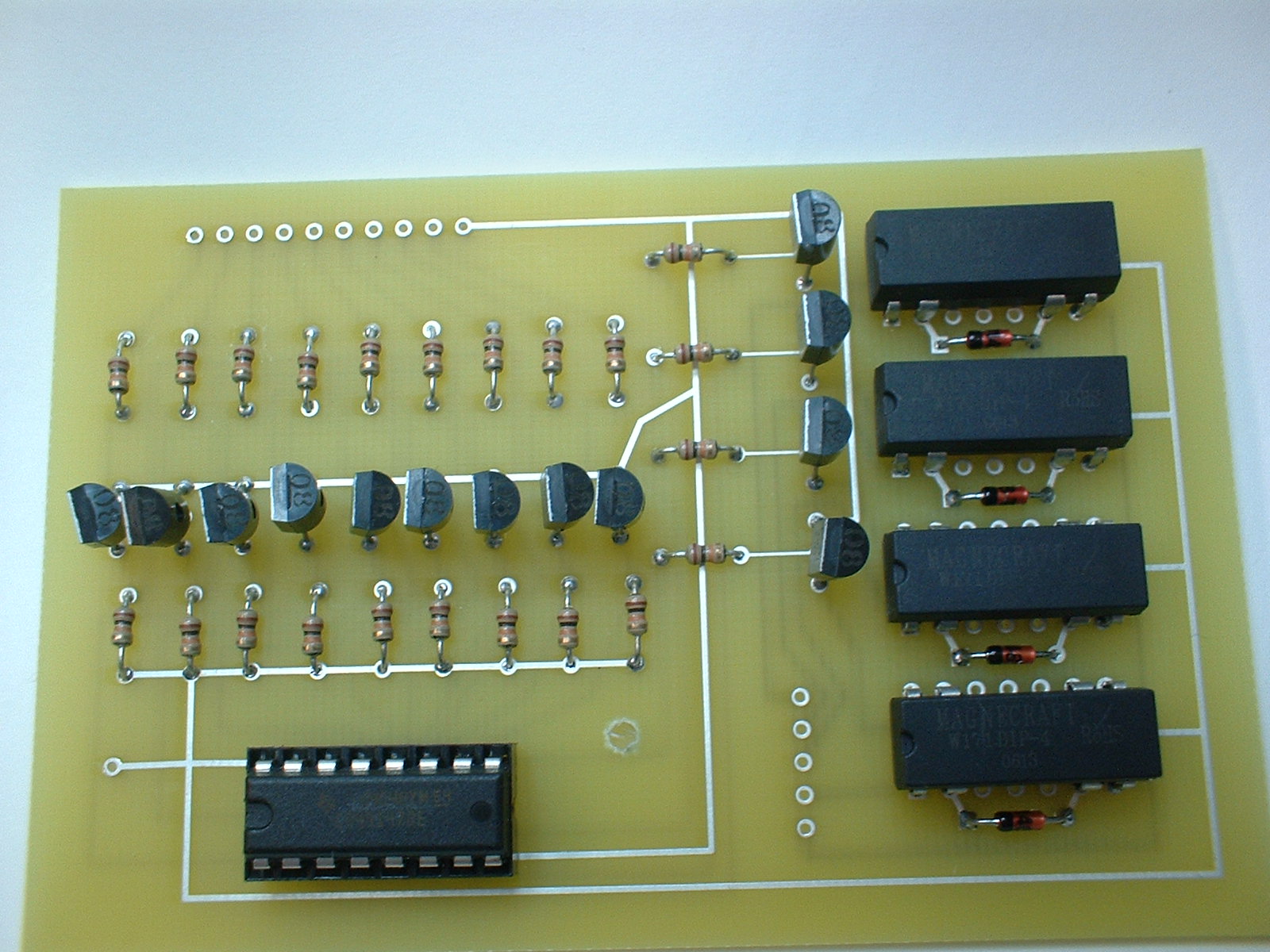 The board installed in the 850.